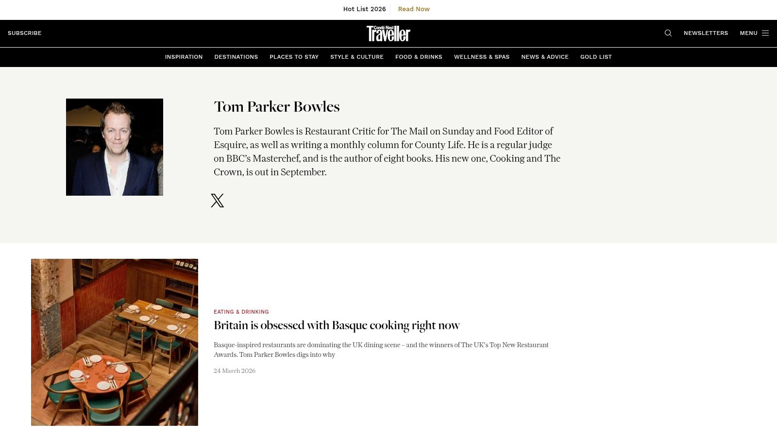 Tom Parker Bowles