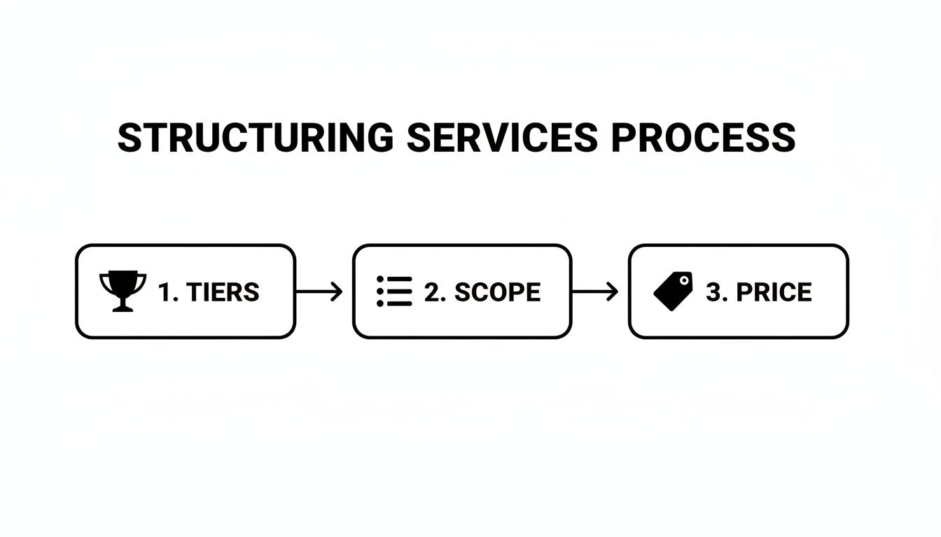 A flowchart titled