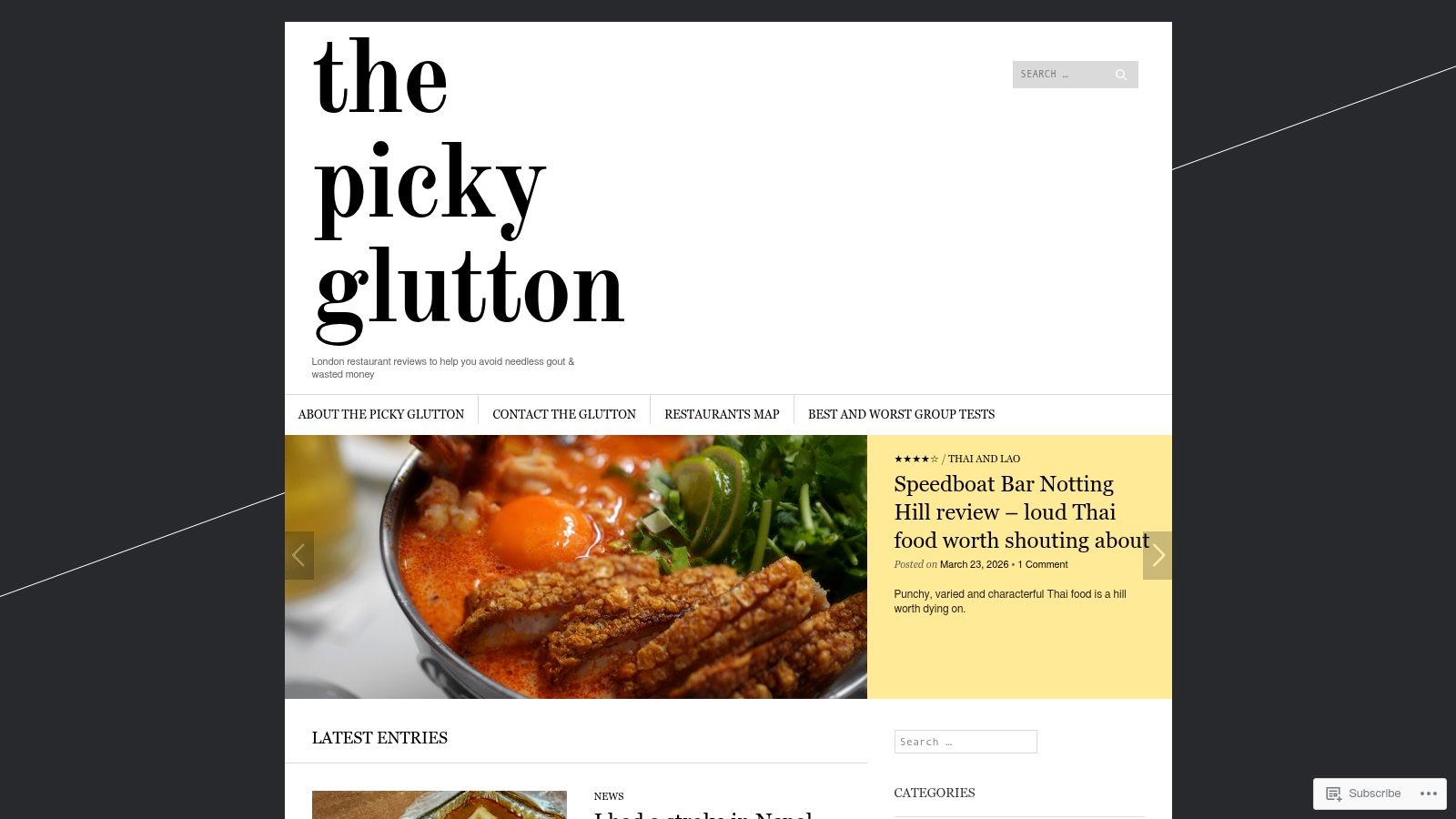 The Picky Glutton